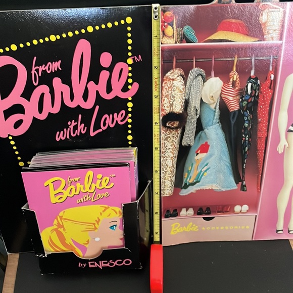 Barbie “from Barbie with Love advertising display pamphlet holder - Picture 11 of 11